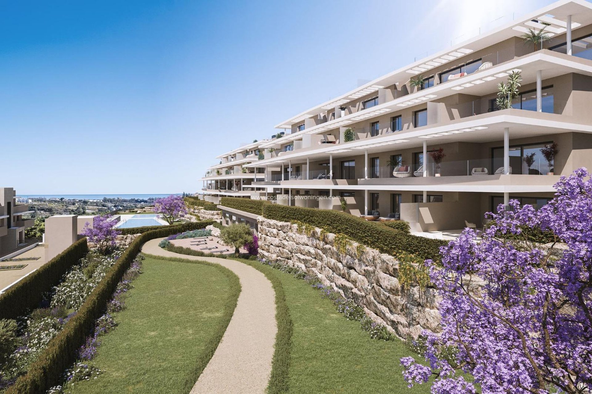 New Build - Apartment -
Estepona - La Resina Golf