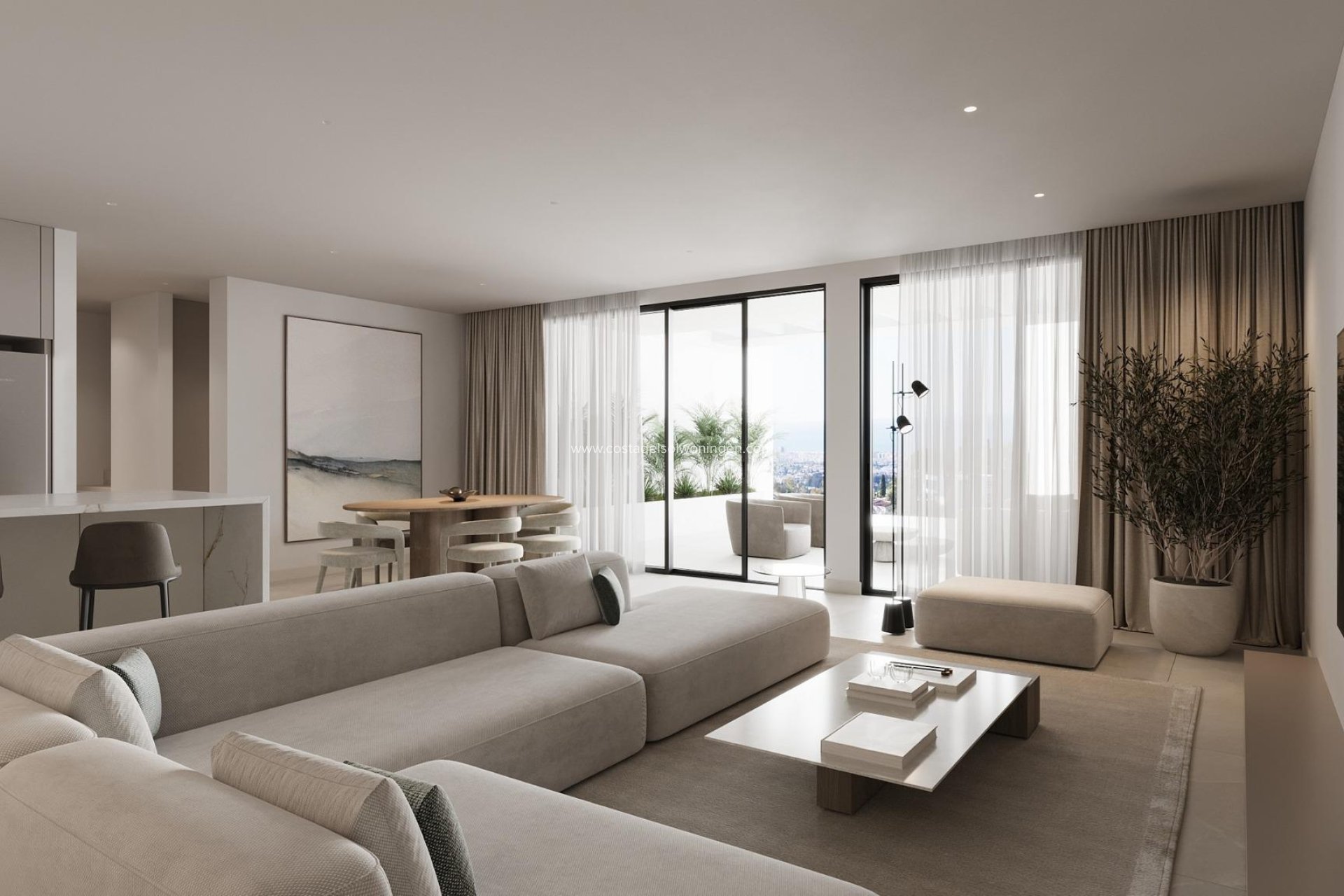 New Build - Apartment -
Estepona - La Resinera Voladilla