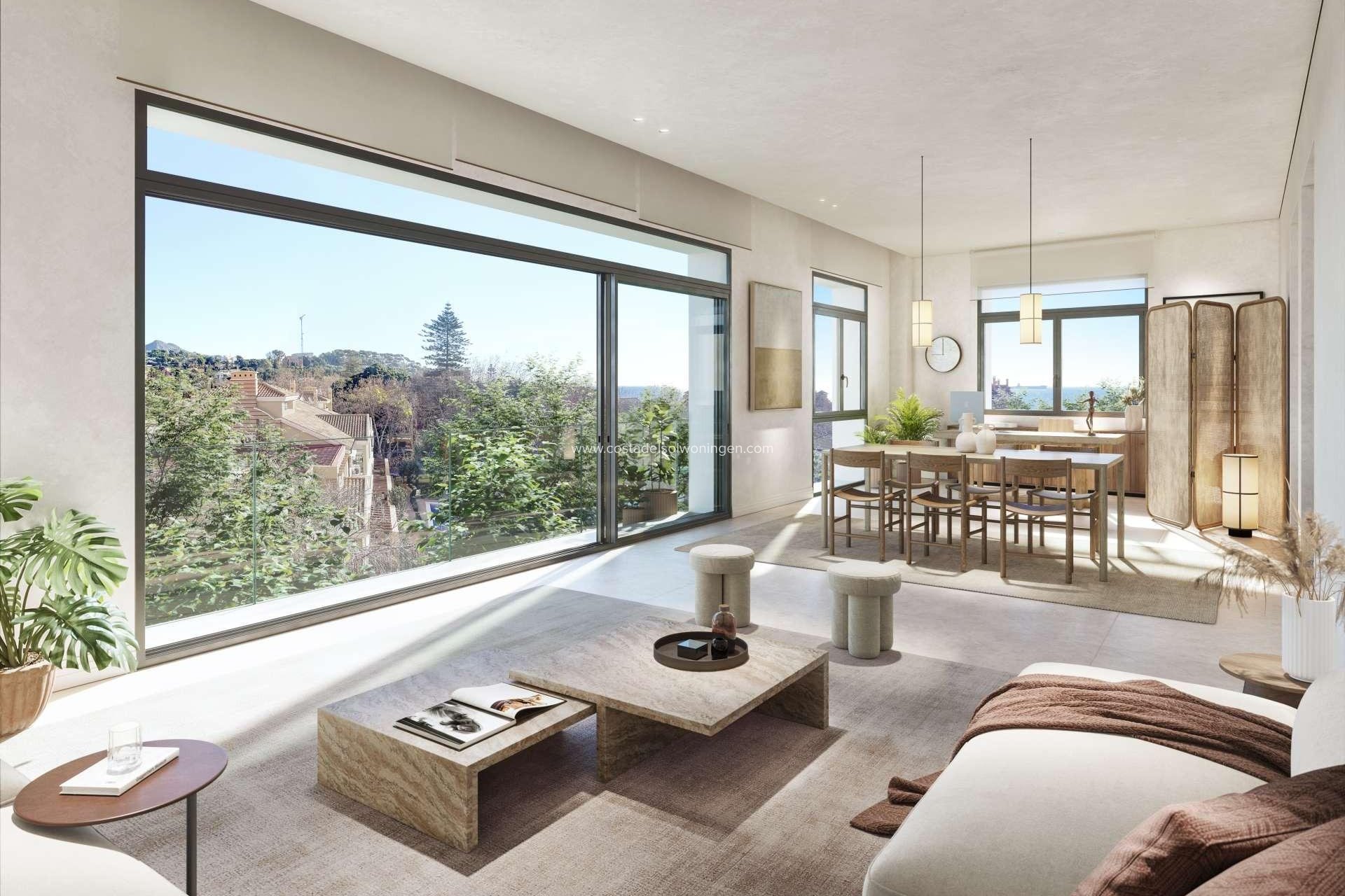 New Build - Apartment -
Málaga - El Limonar