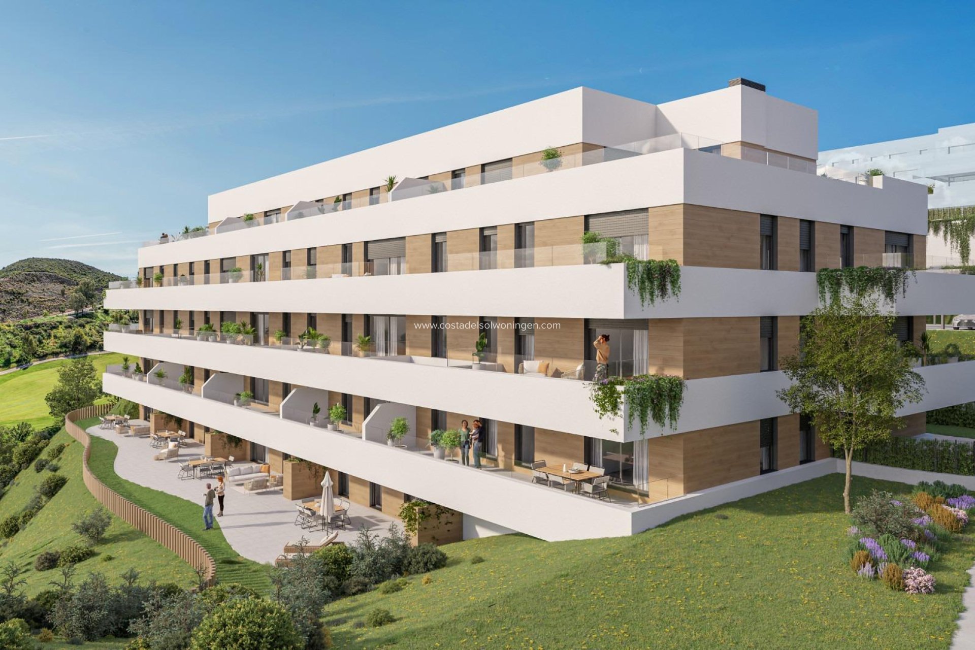 New Build - Apartment -
Mijas - Calanova Golf