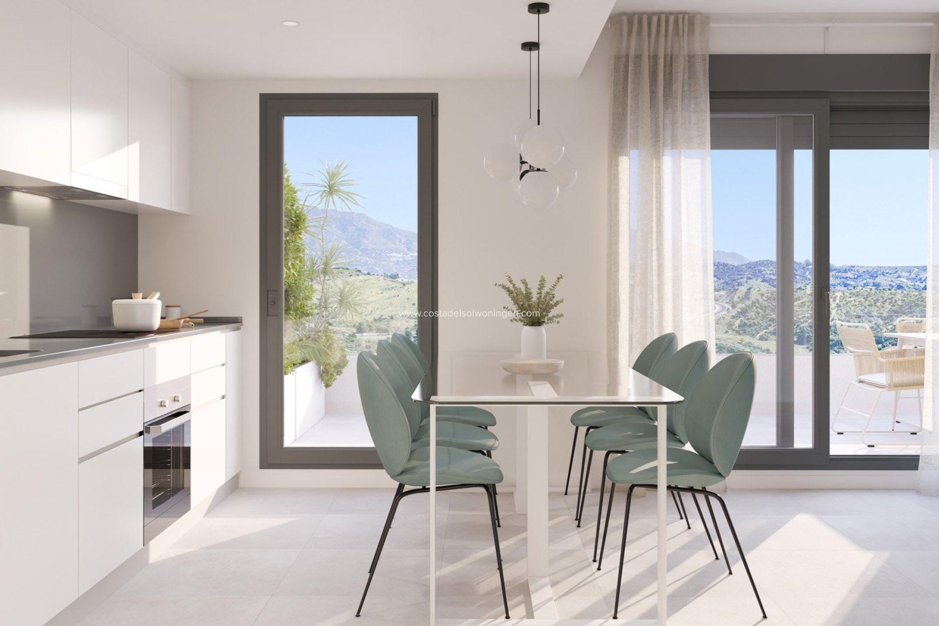 New Build - Apartment -
Mijas - Calanova Golf