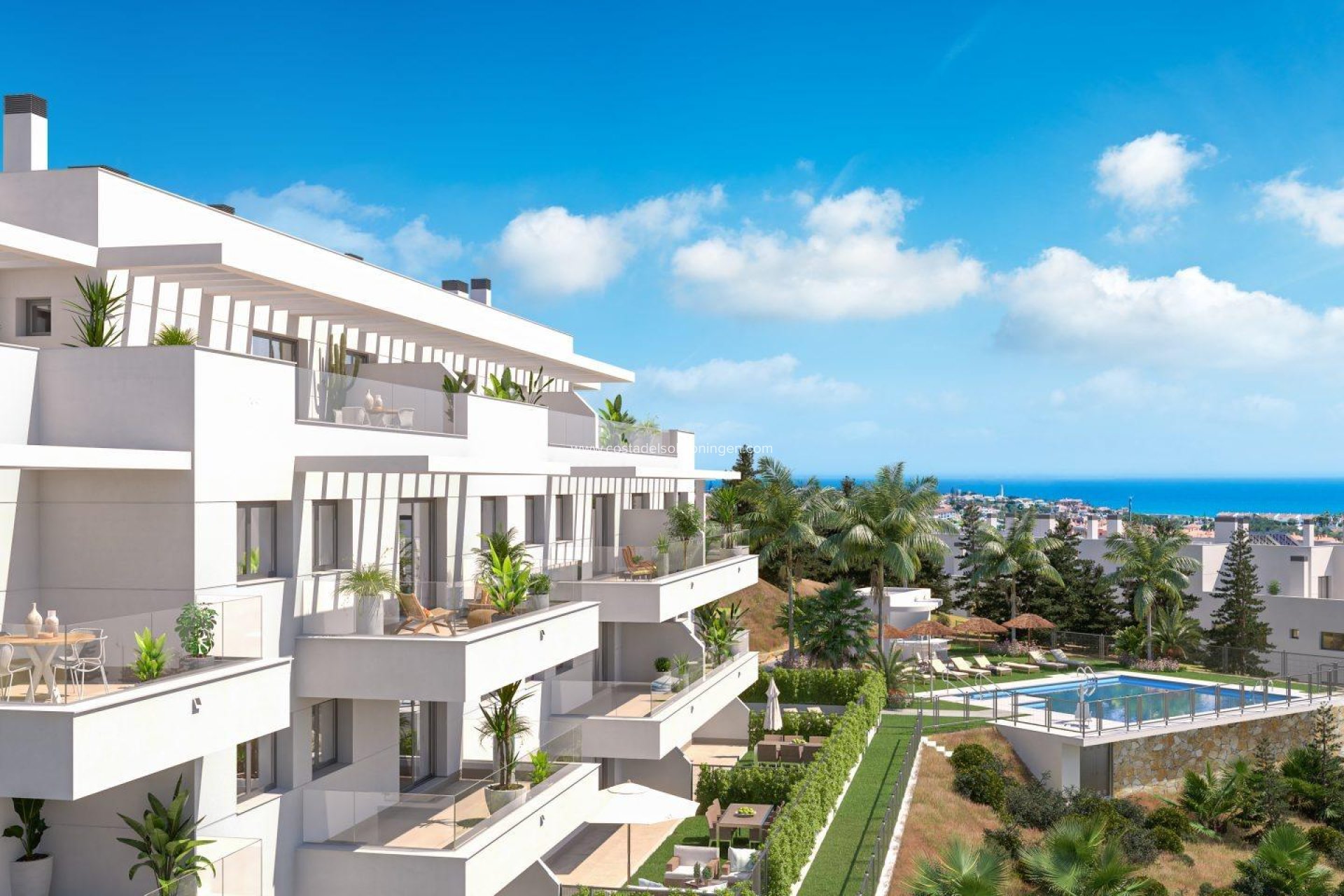 New Build - Apartment -
Mijas - El Chaparral