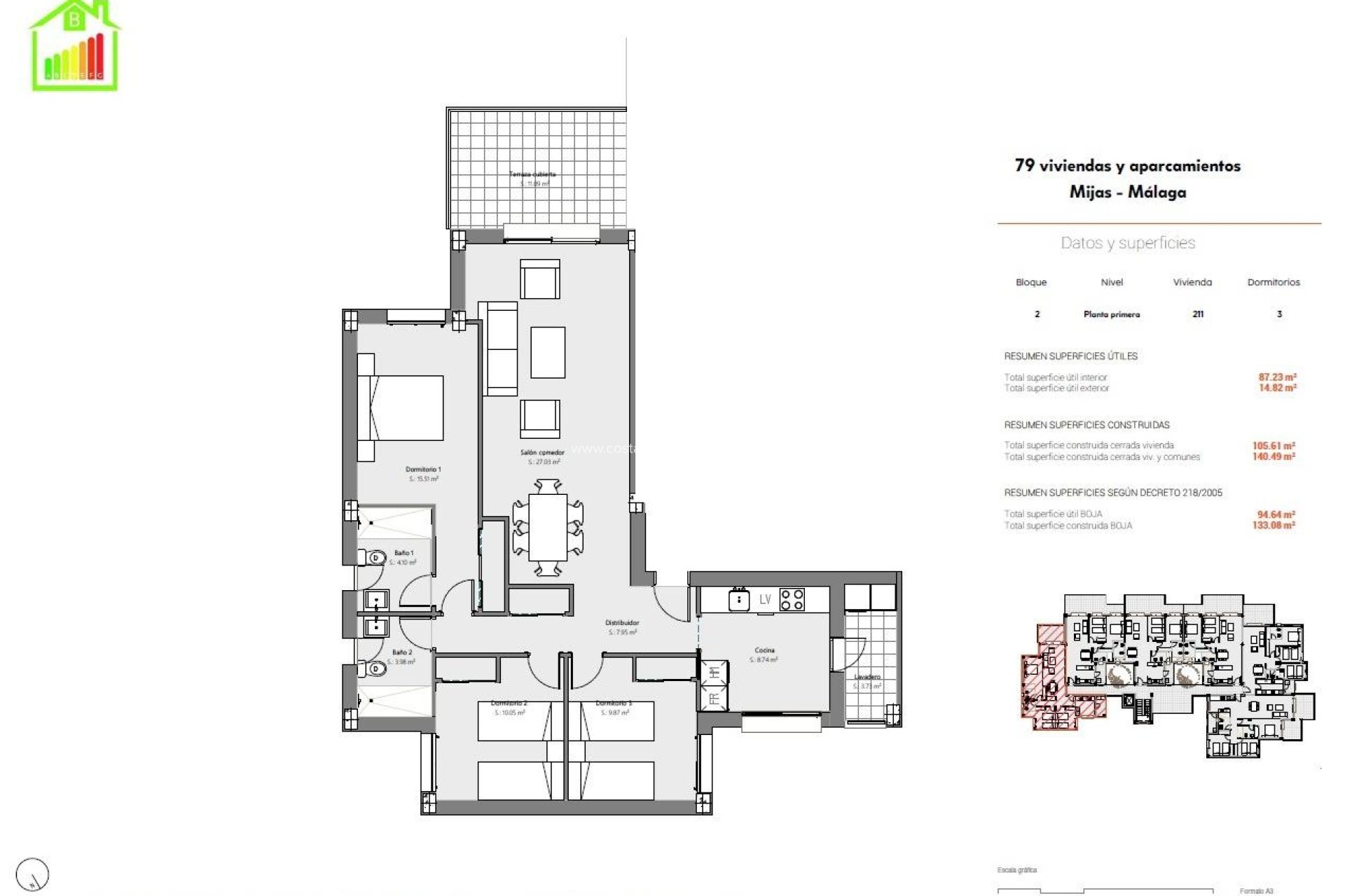 New Build - Apartment -
Mijas - Lagar Martell