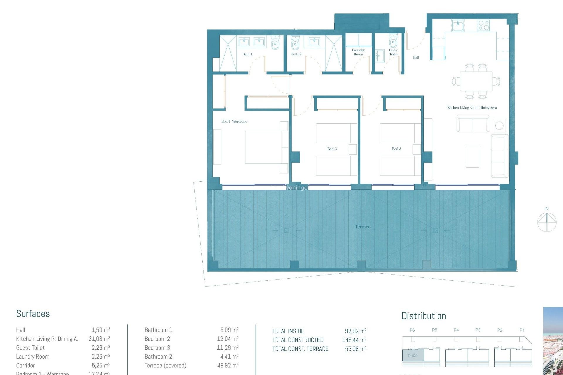 New Build - Apartment -
Mijas - Las Lagunas