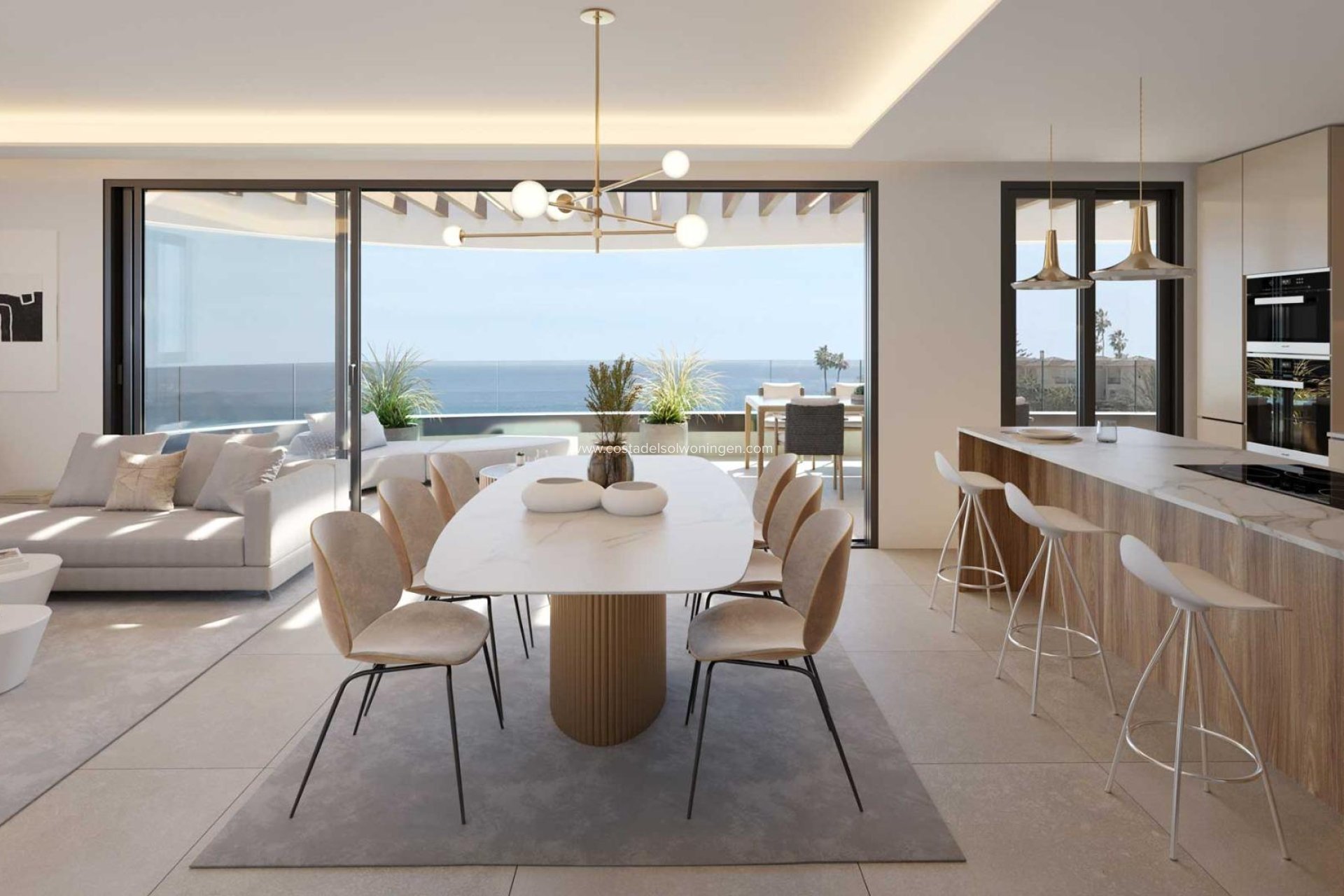 New Build - Apartment -
Mijas - Mijas Golf