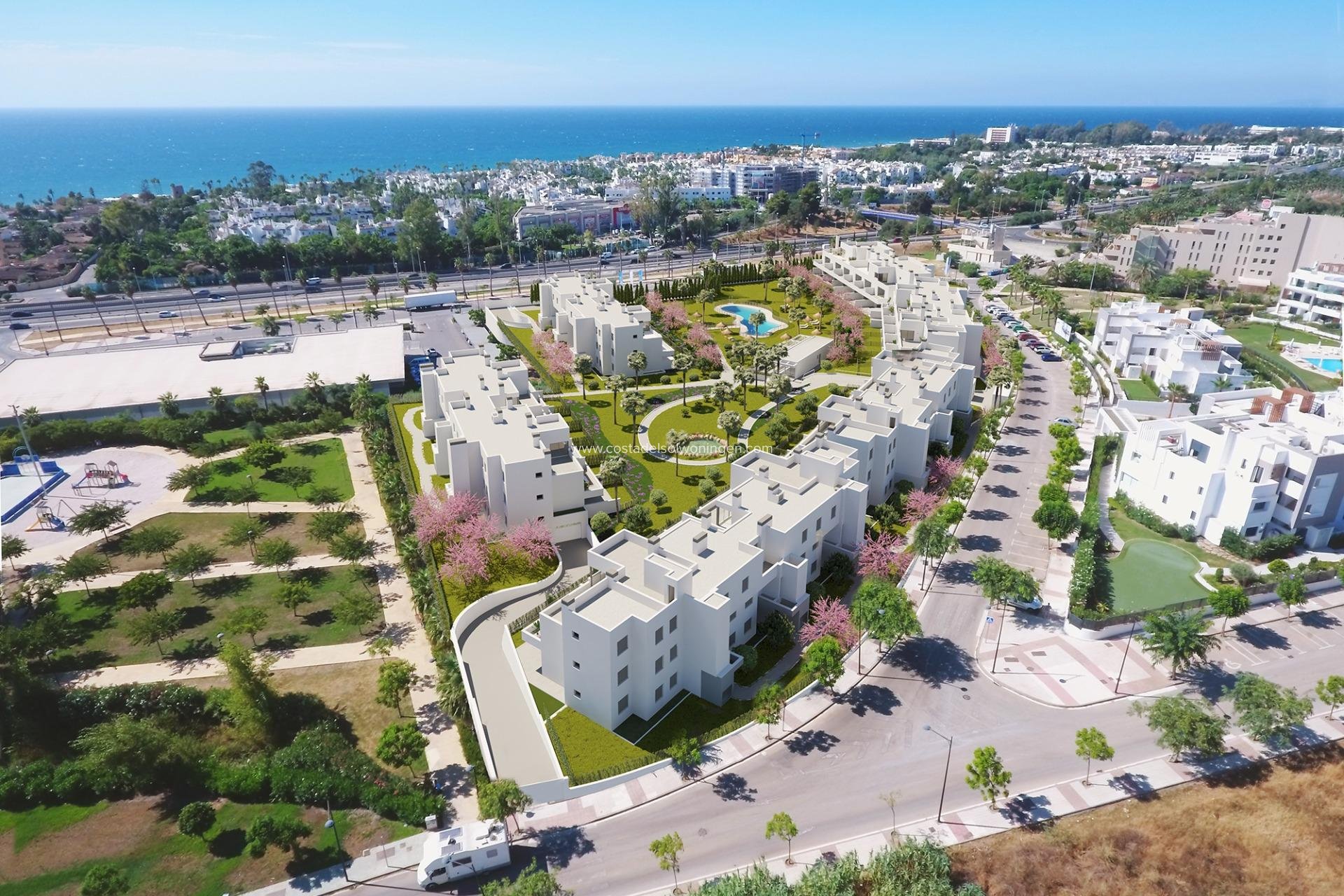 Nieuwbouw Woningen - Appartement -
Estepona - Riviera beach