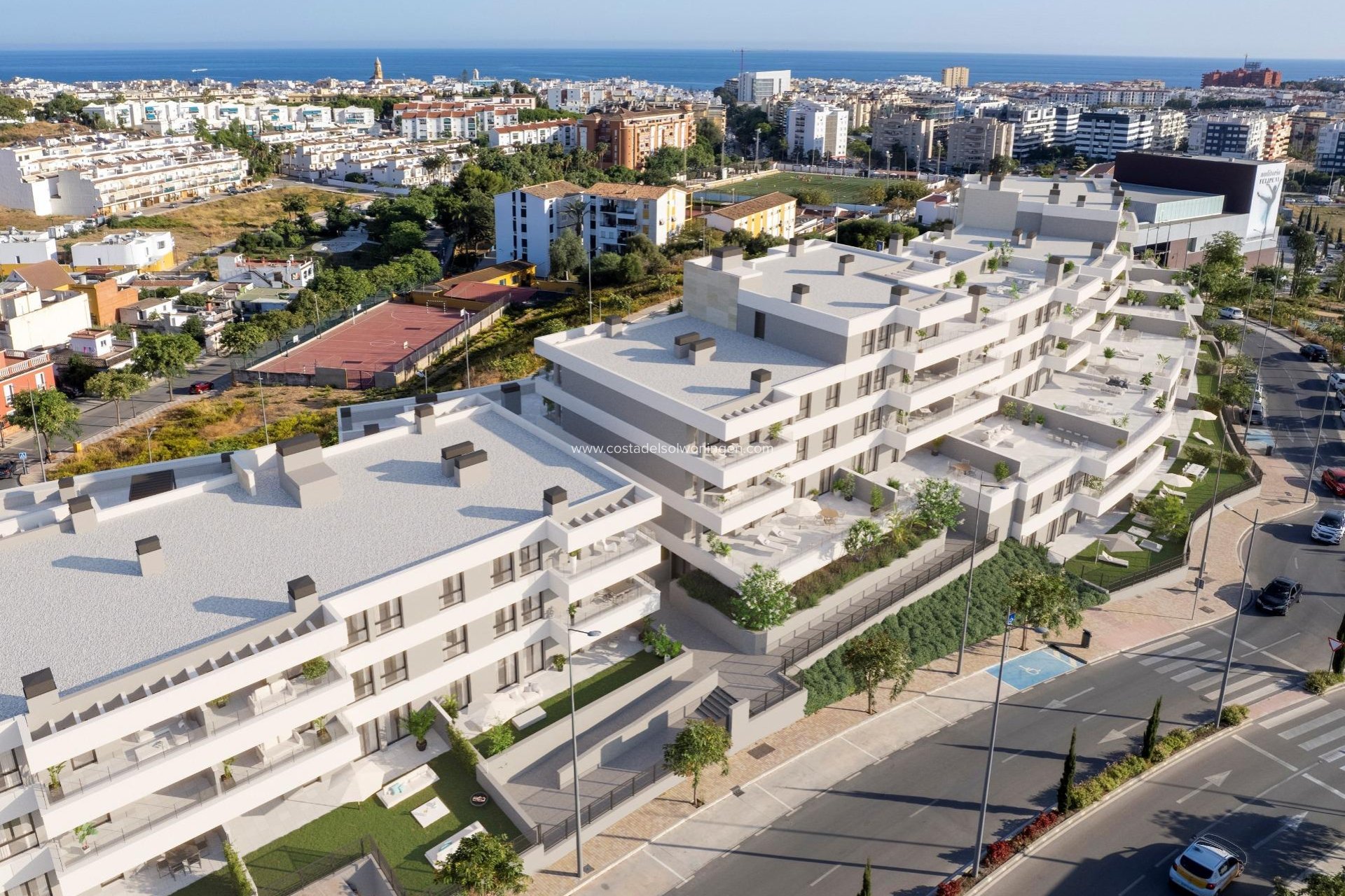 Nieuwbouw Woningen - Appartement -
Estepona - Teatro Auditorio Felipe Vi