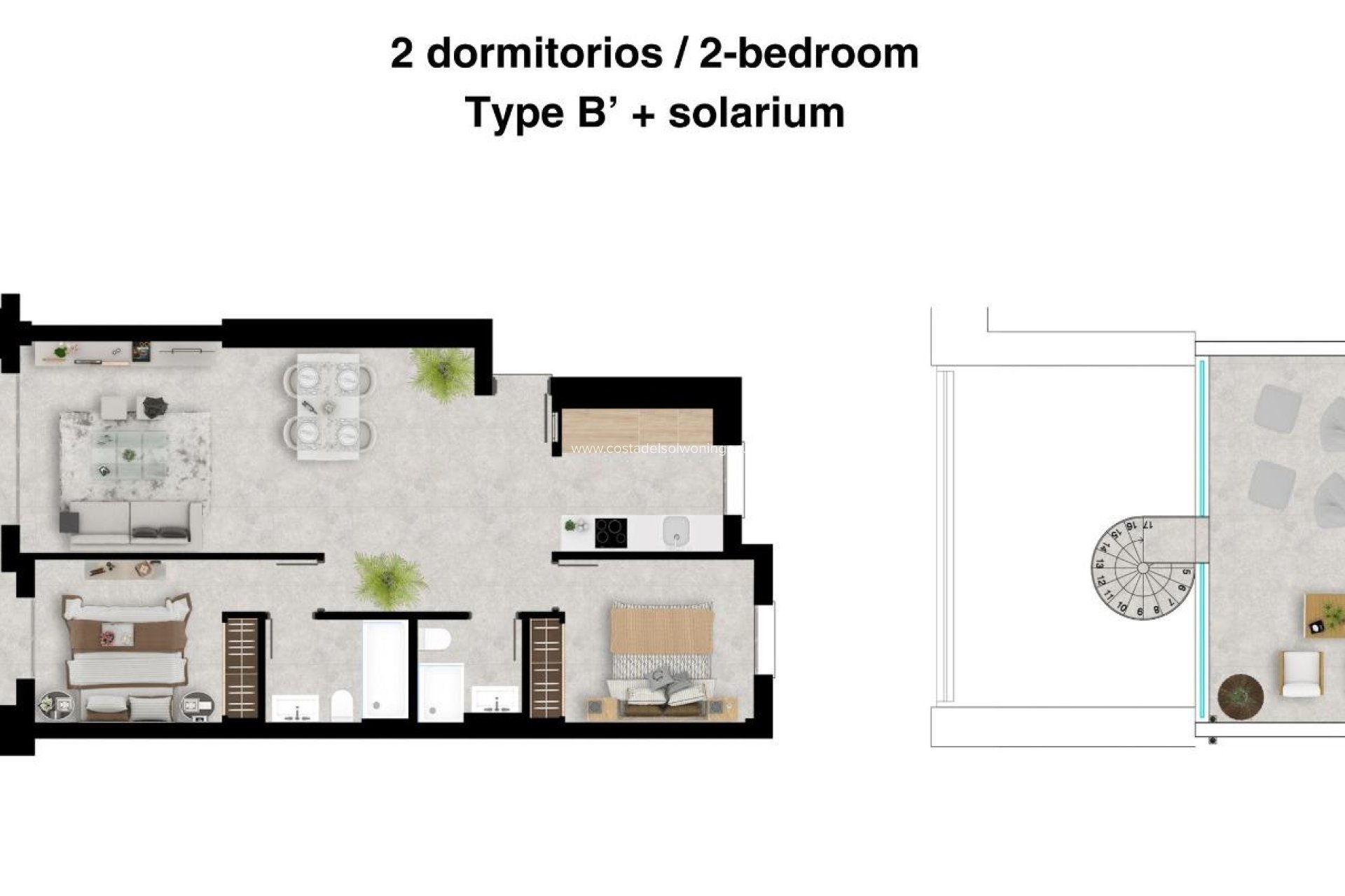 Nieuwbouw Woningen - Appartement -
Manilva - Bahia De Las Rocas
