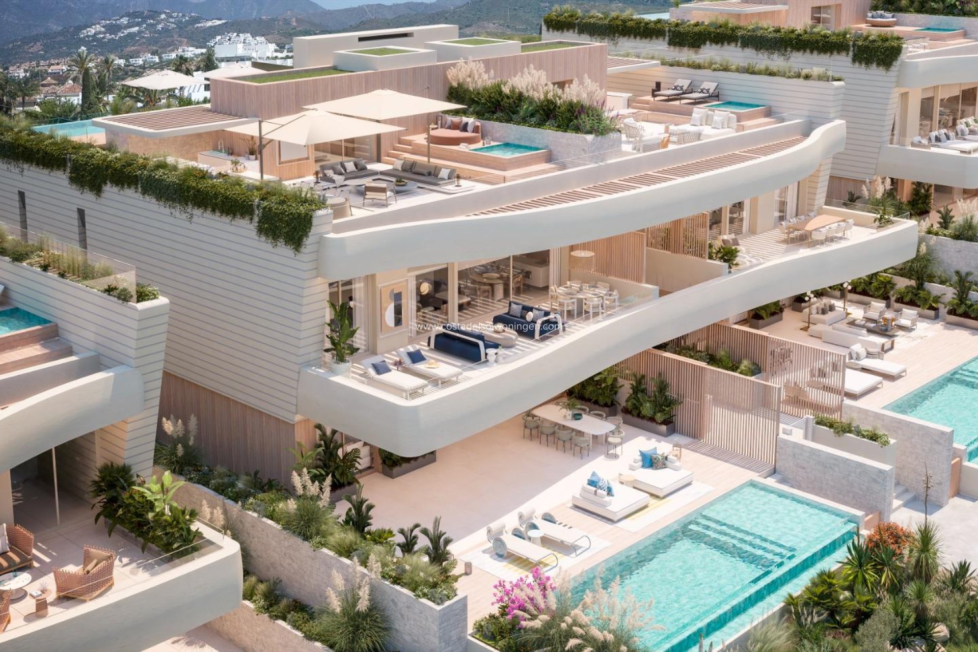 Nieuwbouw Woningen - Appartement -
Marbella - Las Chapas