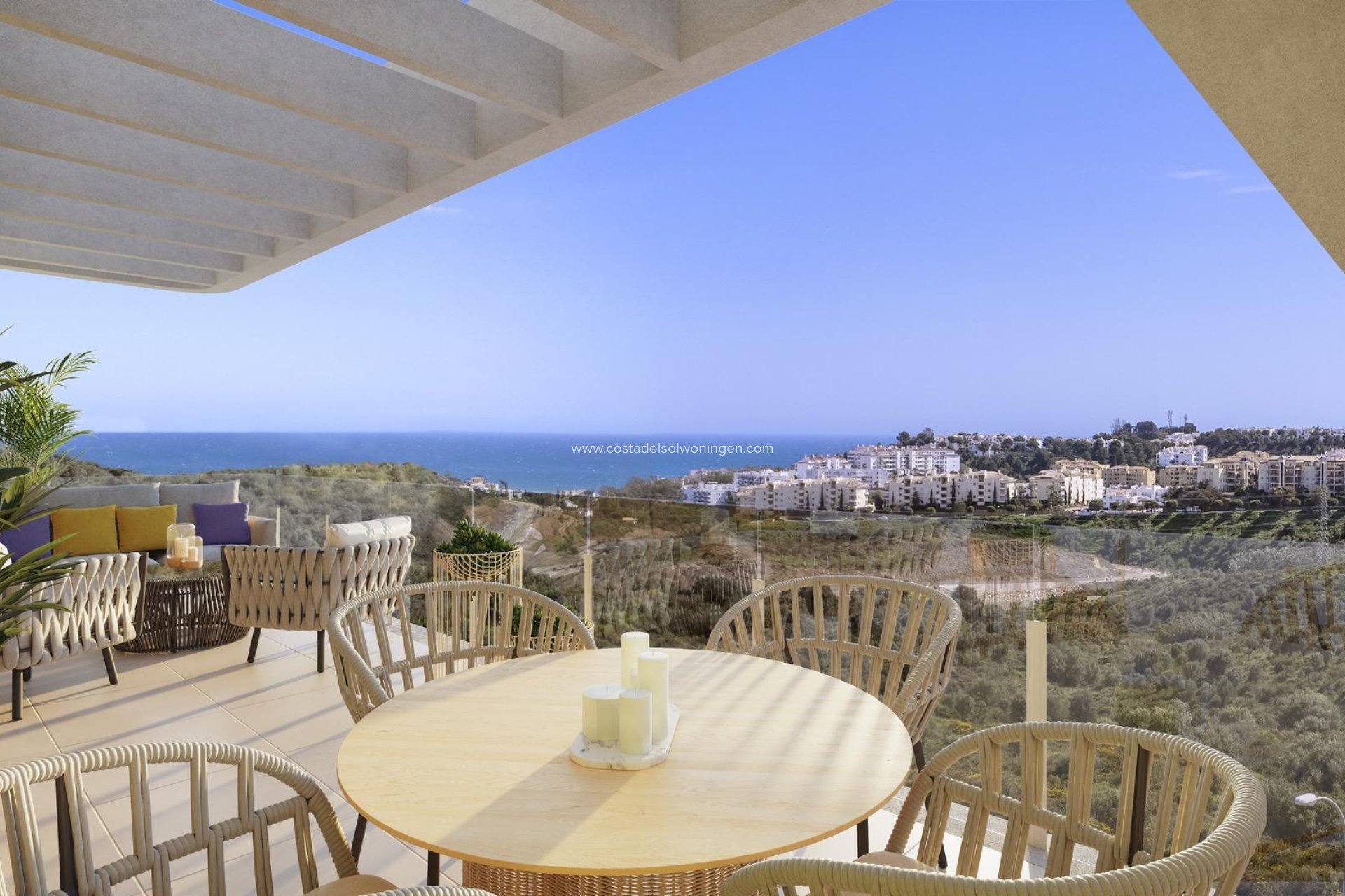 Nieuwbouw Woningen - Appartement -
Mijas - Calaburra - Chaparral