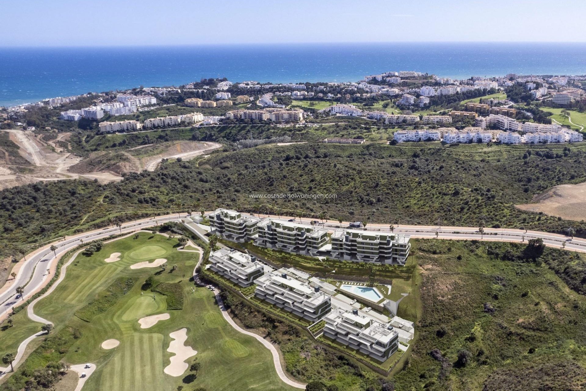 Nieuwbouw Woningen - Appartement -
Mijas - Calaburra - Chaparral