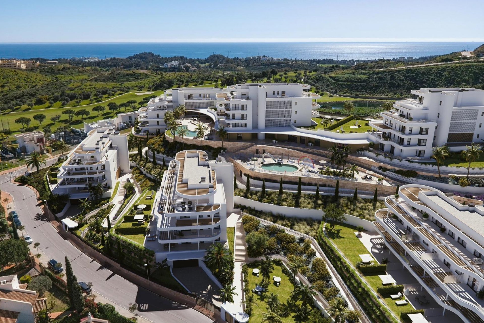 Nieuwbouw Woningen - Appartement -
Mijas - Cerrado del Aguila Golf and Resort