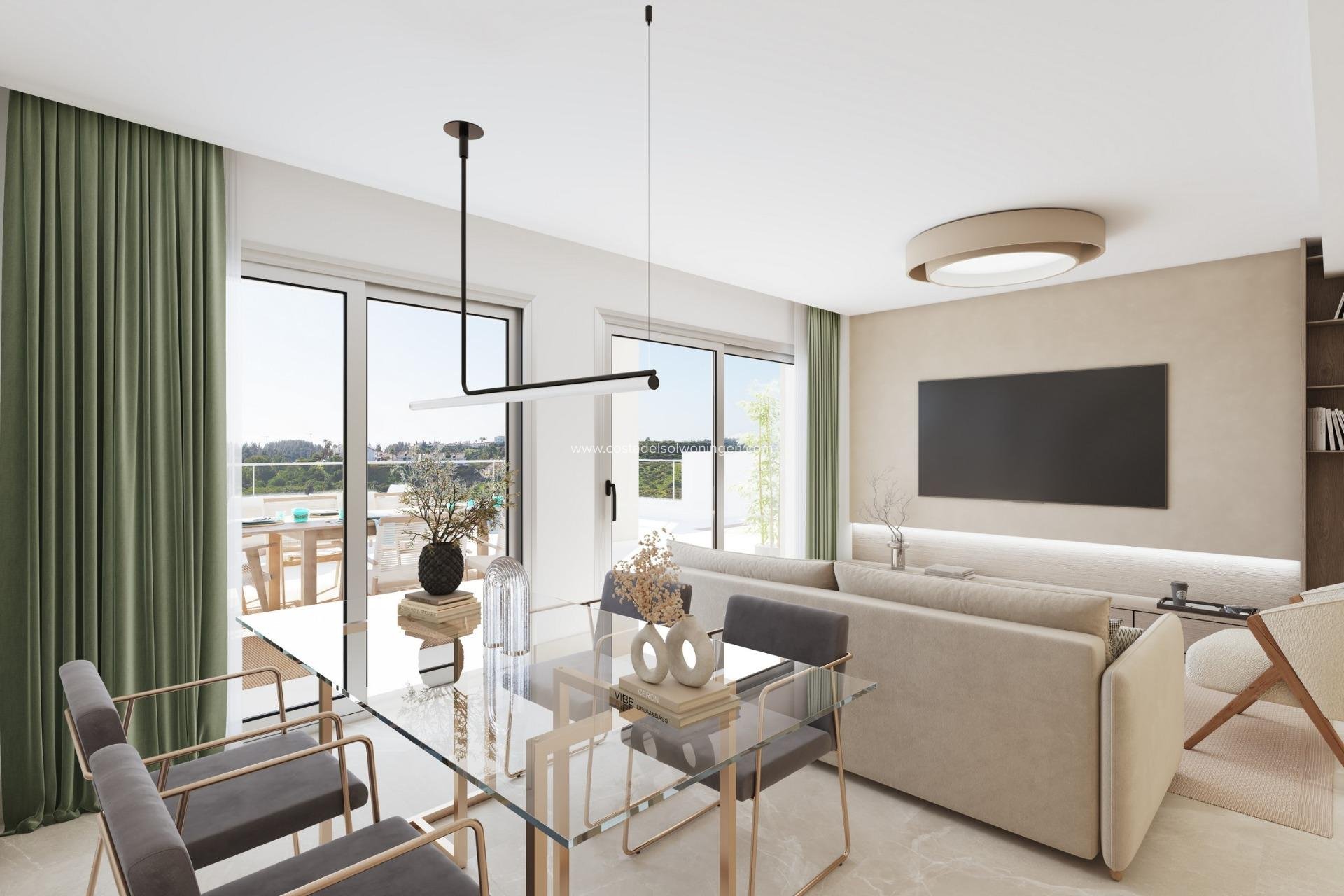 Nieuwbouw Woningen - Appartement -
Mijas - Hipódromo Costa del Sol