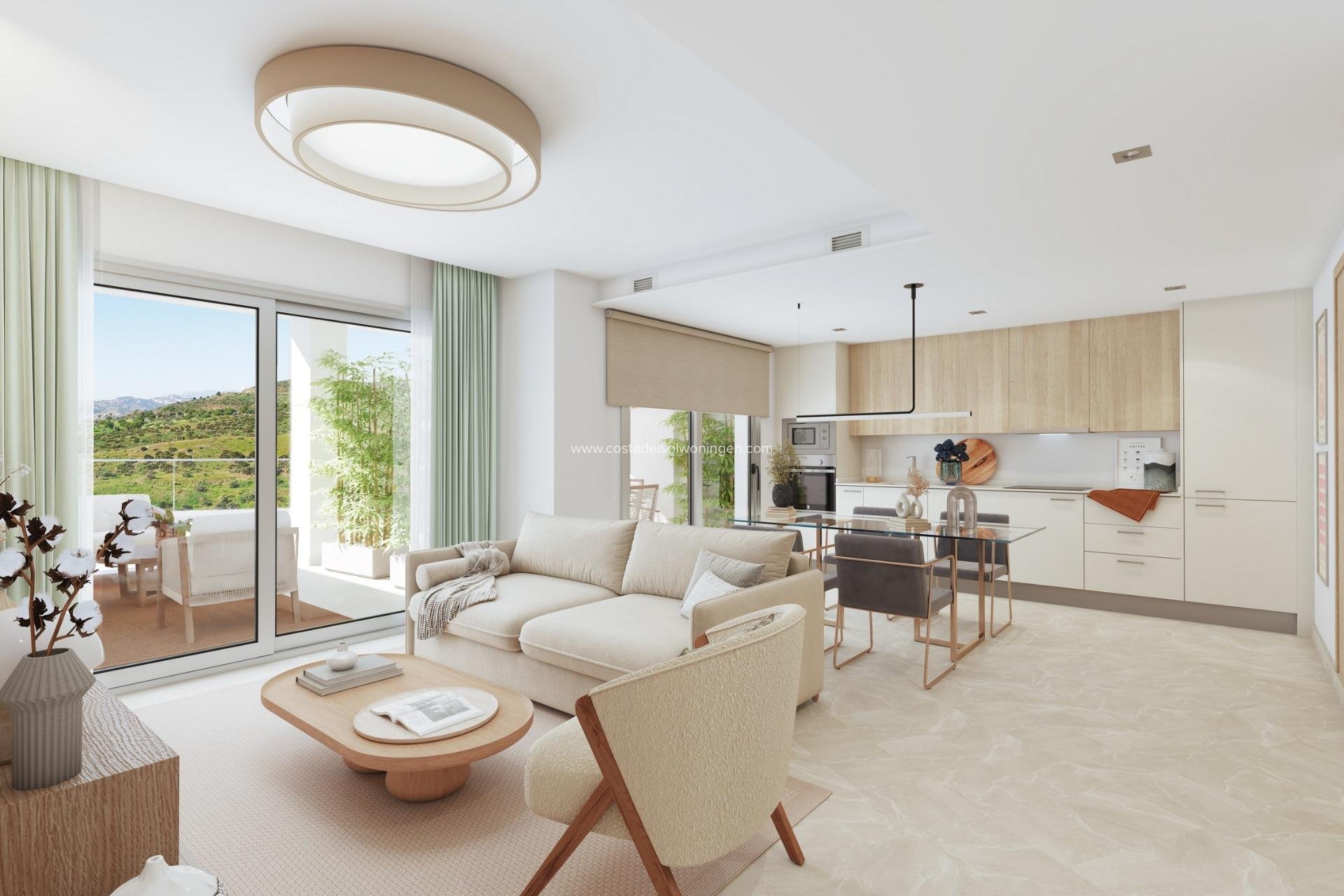 Nieuwbouw Woningen - Appartement -
Mijas - Hipódromo Costa del Sol