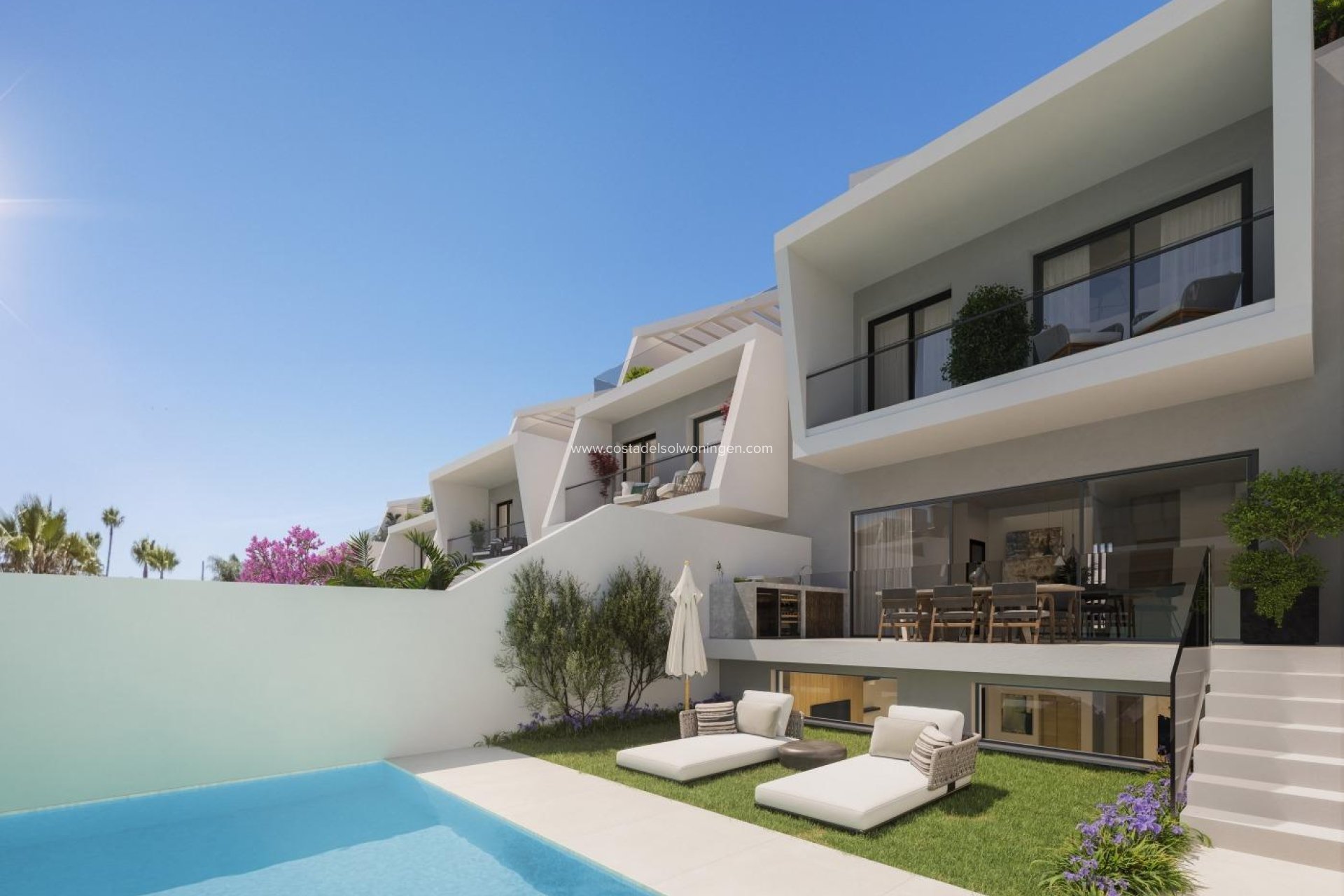 Nieuwbouw Woningen - Huis -
Estepona - Whater Gardens