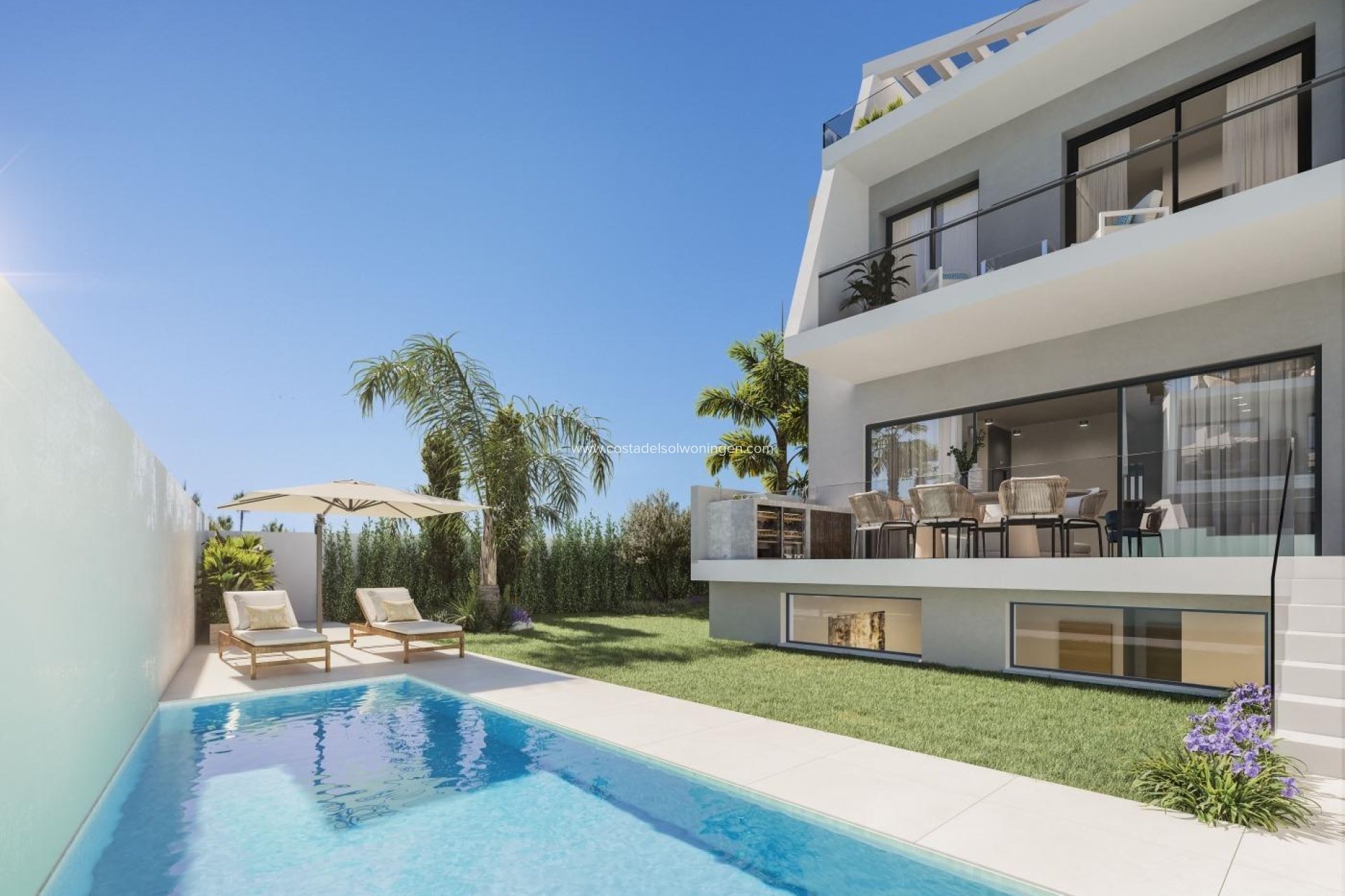 Nieuwbouw Woningen - Huis -
Estepona - Whater Gardens