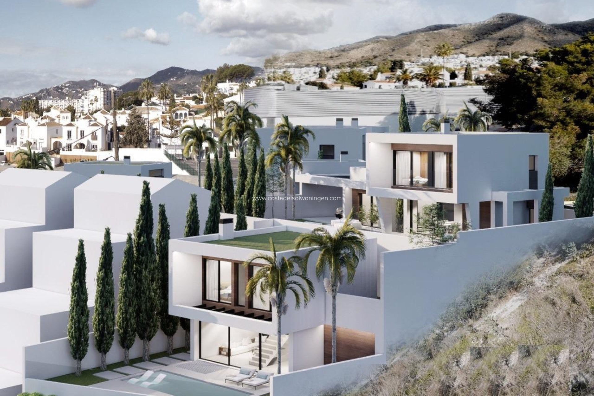 Nieuwbouw Woningen - Villa -
Nerja - Los Arcos