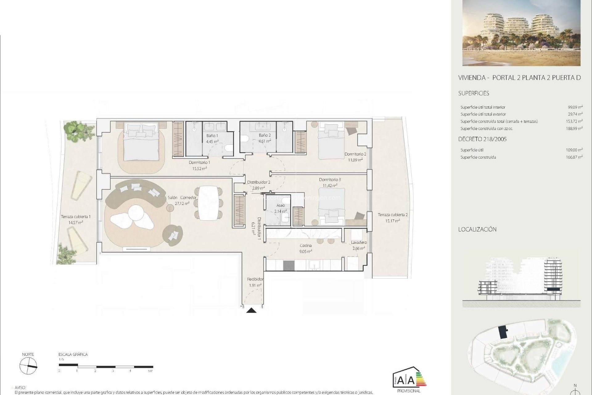 Nouvelle construction - Appartement -
Málaga - Playa de Sacaba