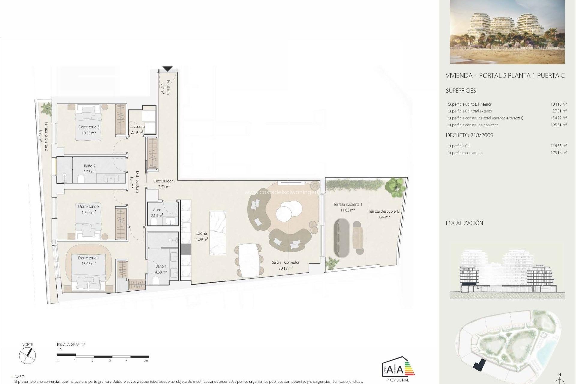 Nouvelle construction - Appartement -
Málaga - Playa de Sacaba