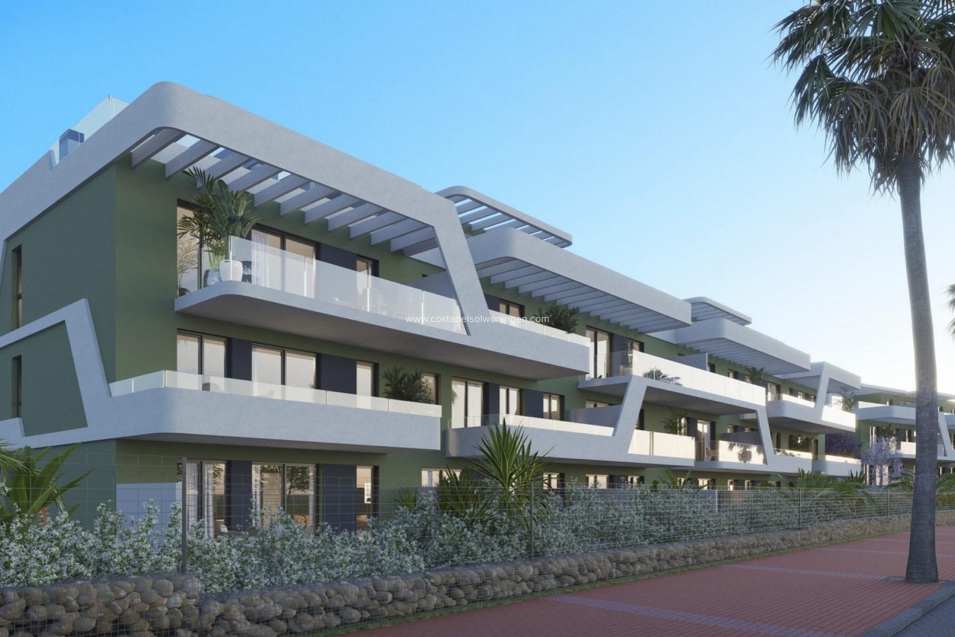 Nouvelle construction - Appartement -
Mijas - Calaburra - Chaparral