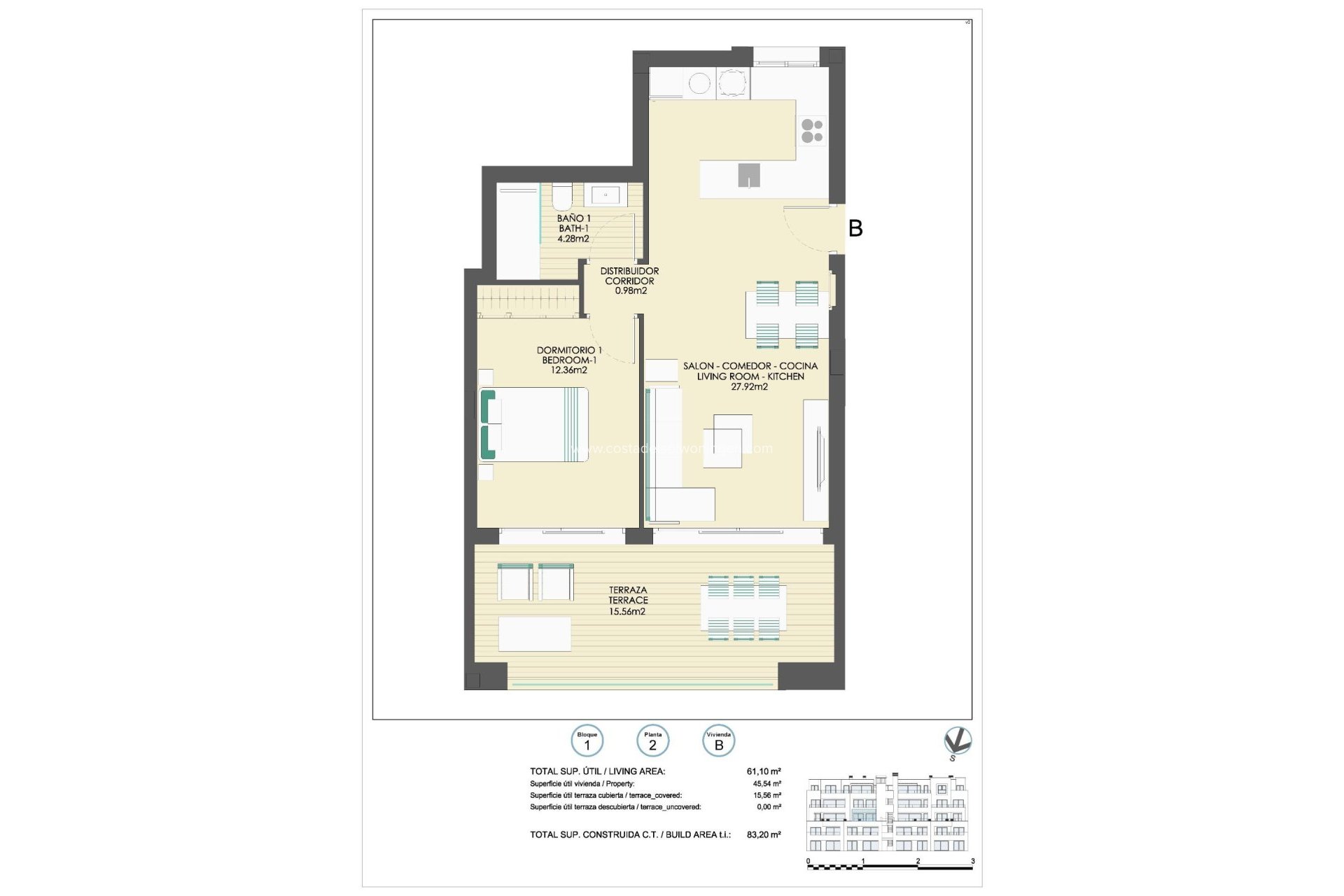 Nowy budynek - Apartament -
Casares - Buenas Noches