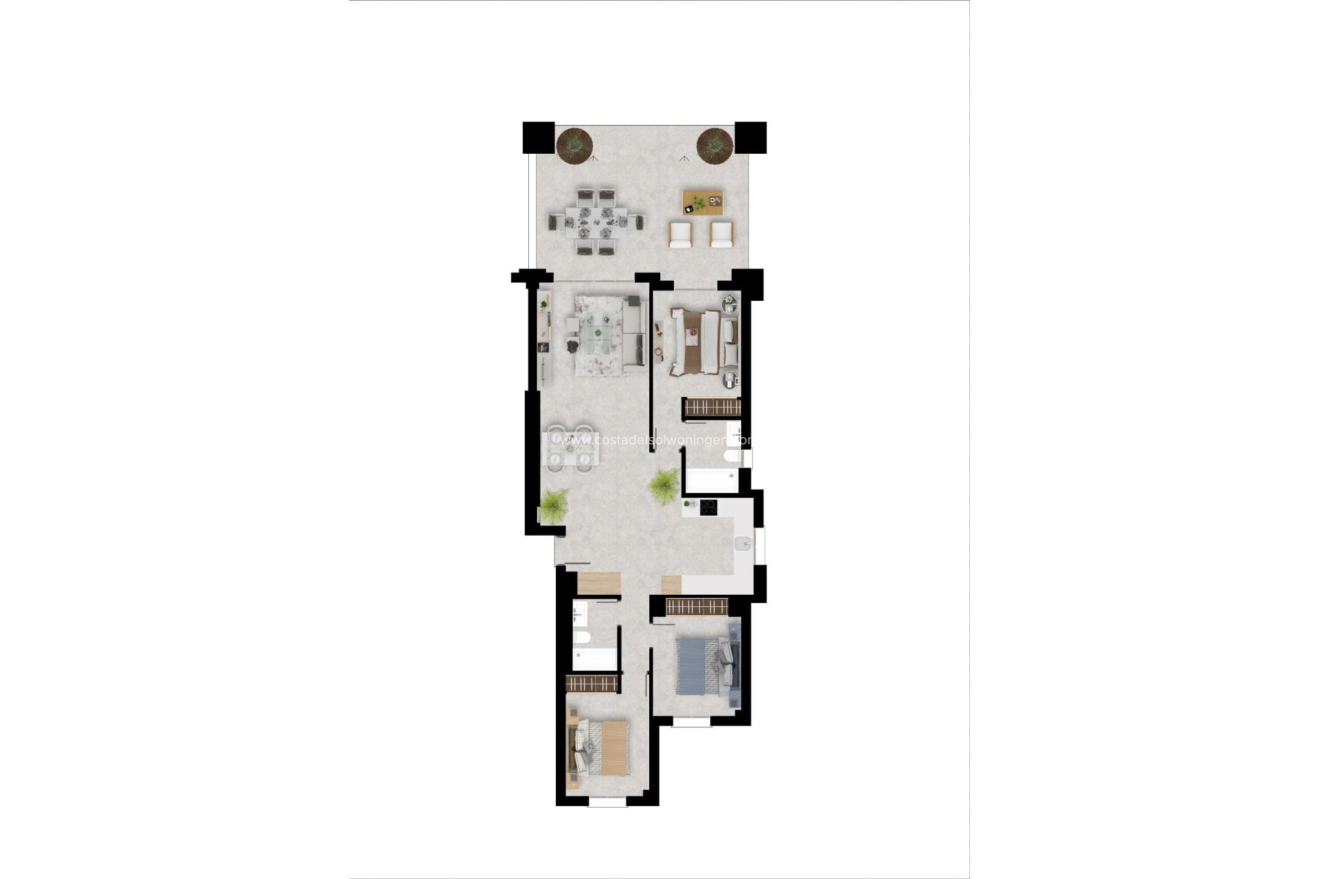 Nowy budynek - Apartament -
Manilva - Bahia De Las Rocas