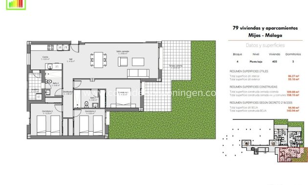 Nouvelle construction - Appartement -
Mijas - Lagar Martell