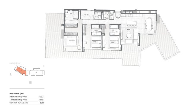 Nouvelle construction - Appartement -
Casares - Finca Cortesín