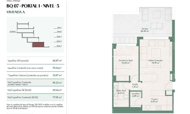 Nouvelle construction - Appartement -
Mijas - La Noria Golf