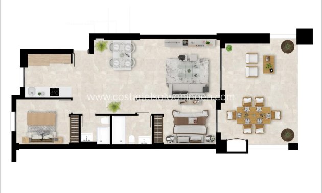 Nowy budynek - Apartament -
Casares - Casares Playa