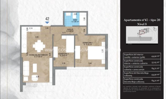 New Build - Apartment -
Monachil - Sierra Nevada Ski