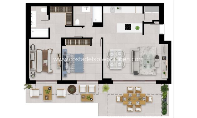 Nowy budynek - Apartament -
Istán - Urbaniz. Cerros del Lago